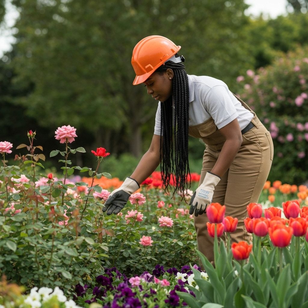 Landscaping professional